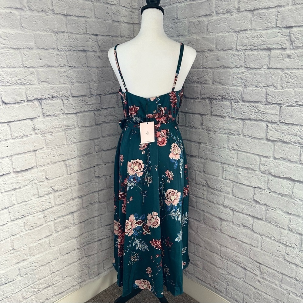 Hello molly FALLING IN STYLE MIDI DRESS FOREST GREEN - Picture 11 of 14